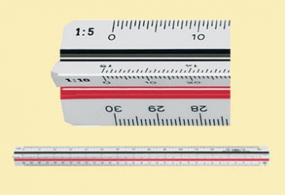 خط کش اشل 1:100- M+r 